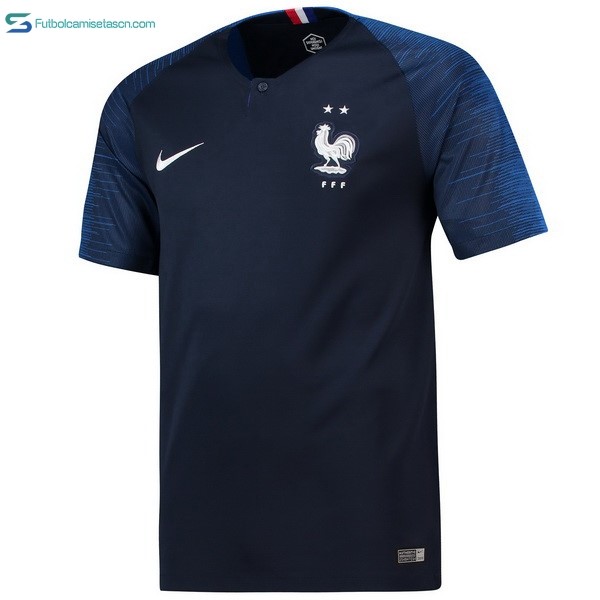 Tailandia Camiseta Francia 1ª 2018 Azul